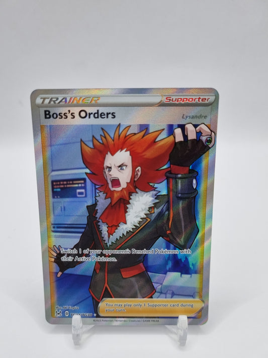 Boss's Orders Full Art Lost Origins TG24/TG30