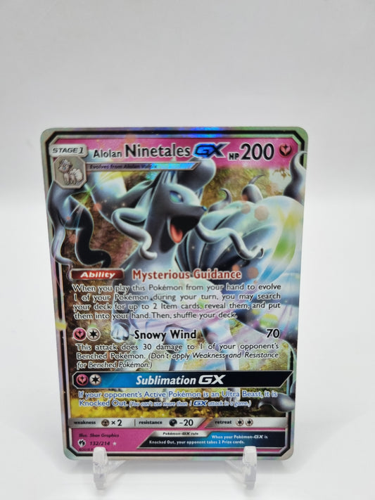 Alolan Ninetales Gx Lost Thunder  132/214