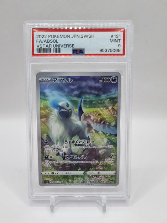 Absol Full Art Vstar Universe Japanese 191/172 PSA 9