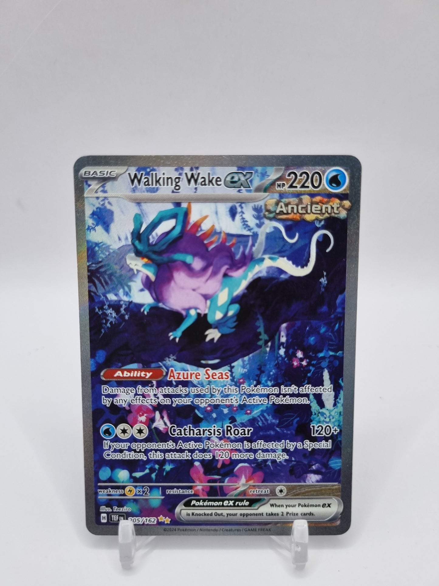 Walking Wake Ex Alt Art Secret Rare Temporal Forces 205/162