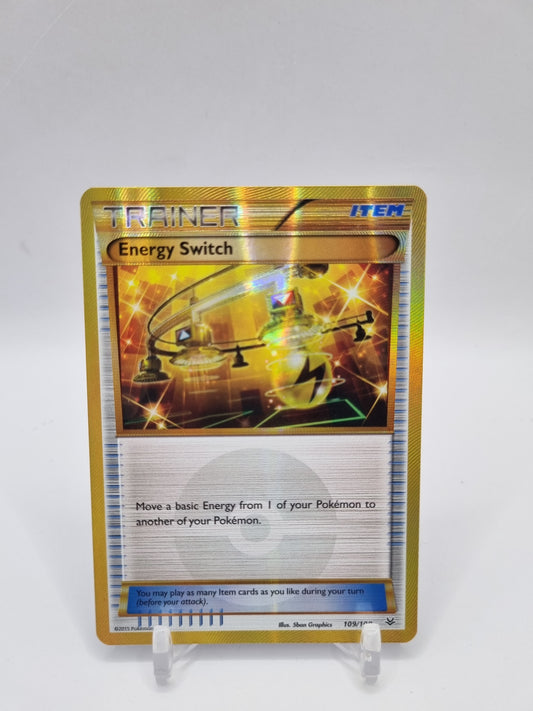 Energy Switch Gold Secret Rare Roaring Skies 109/108