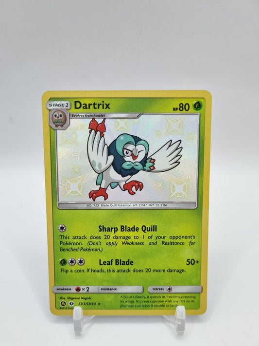 Dartrix Shiny Hidden Fates SV3/SV94