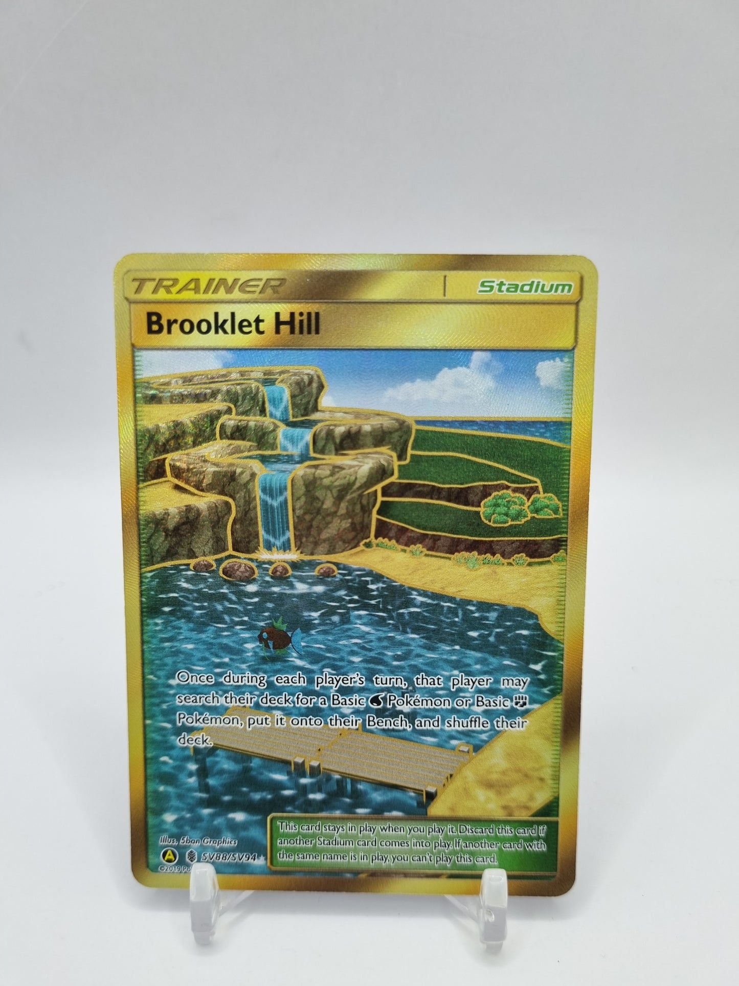 Brooklet Hill Gold Secret Rare Hidden Fates SV88/SV94