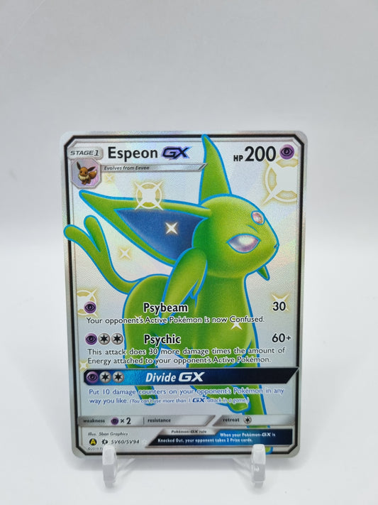 Espeon Gx Full Art Shiny Hidden Fates SV60/SV94