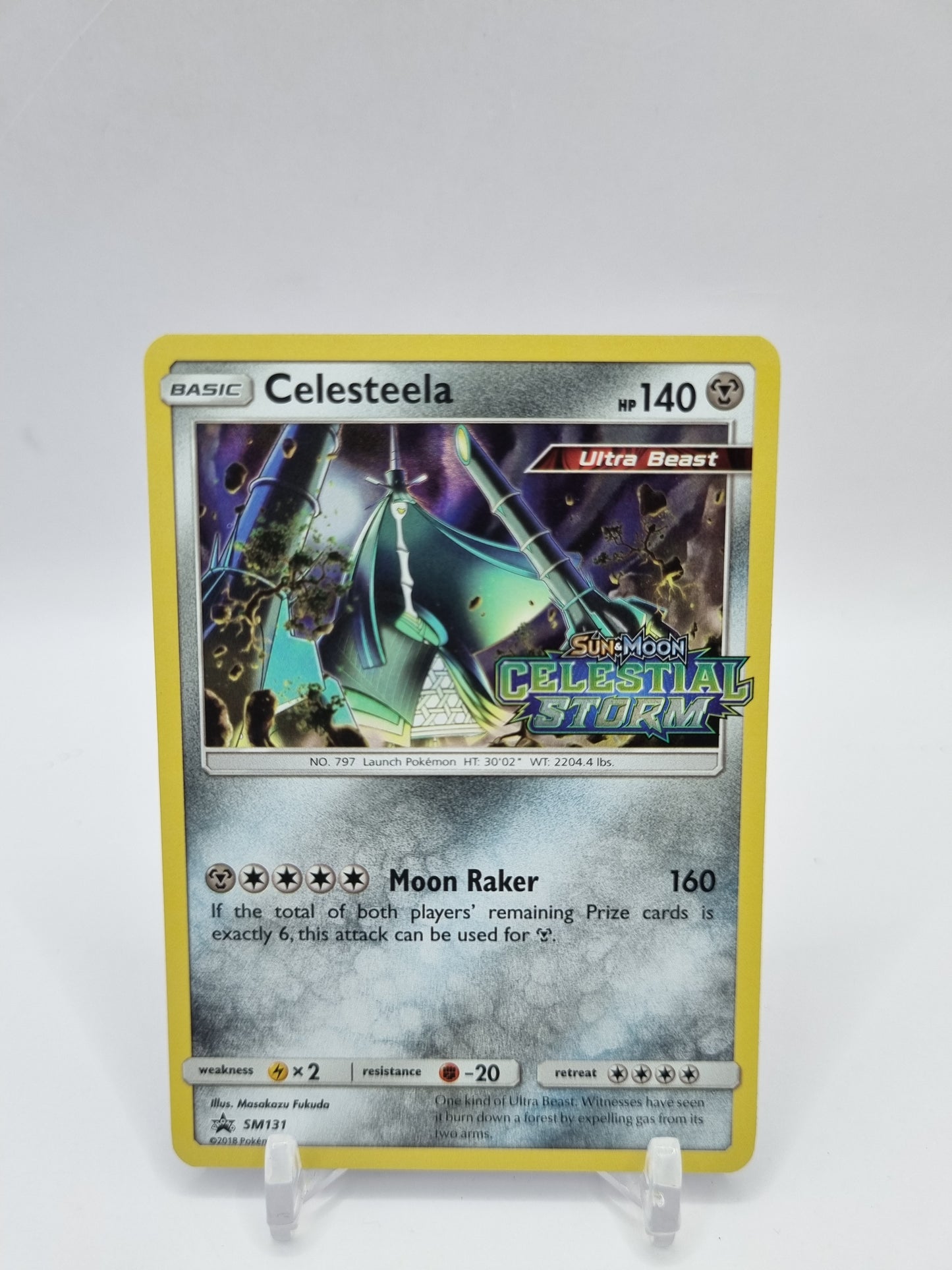 Celesteela Prerelease Stamped Celestial Storm Promo SM131