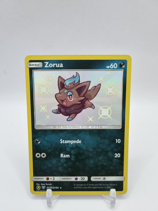 Zorua Shiny Hidden Fates SV25/SV94