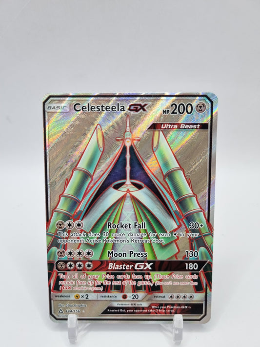 Celesteela Gx Full Art Ultra Prism 144/156