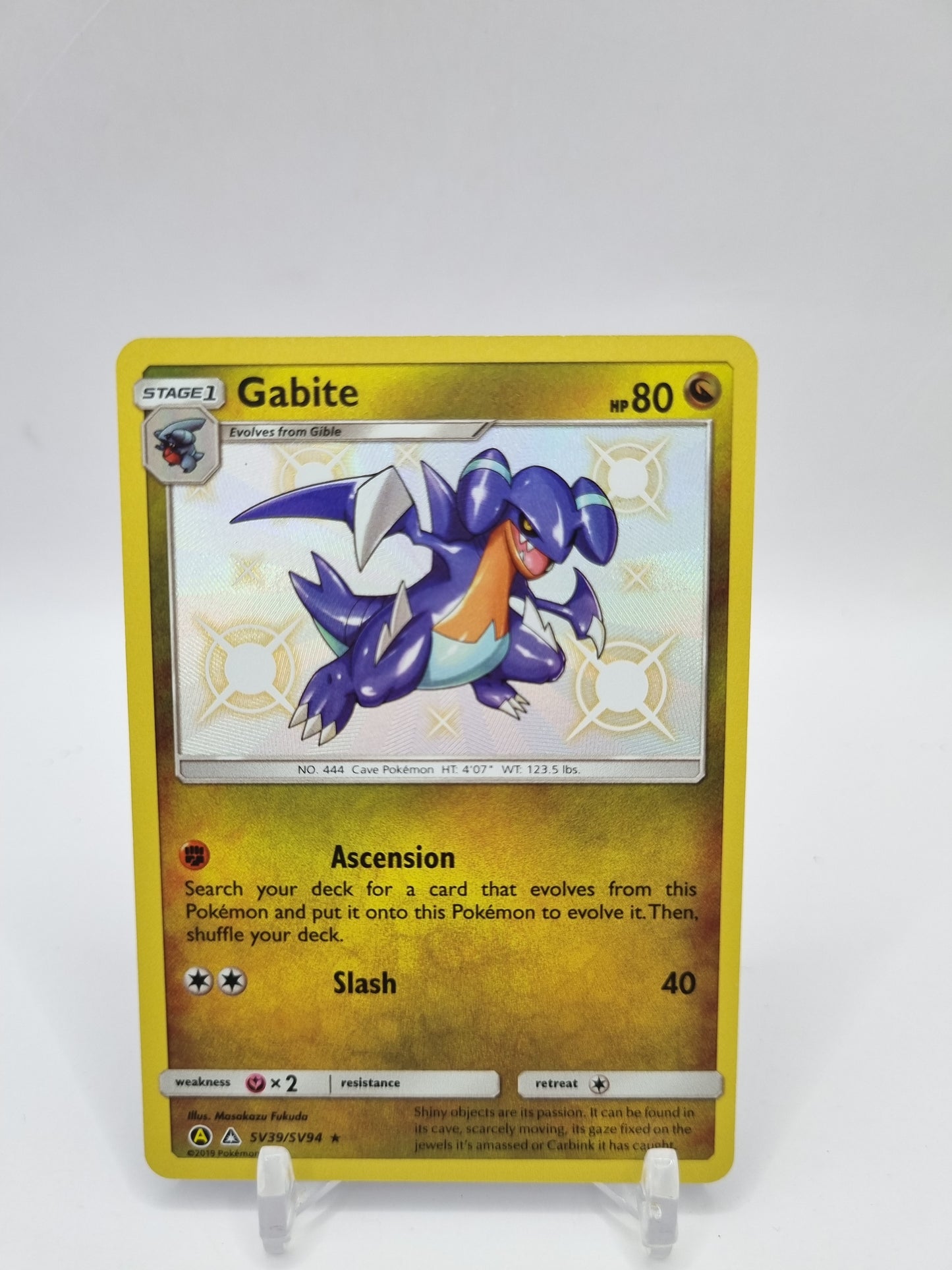 Gabite Shiny Hidden Fates SV39/SV94