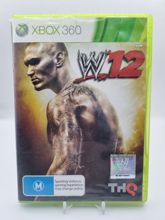 WWE 12 Xbox360