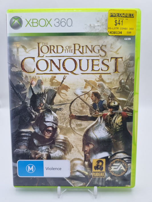 The Lord Of The Rings Conquest Xbox 360