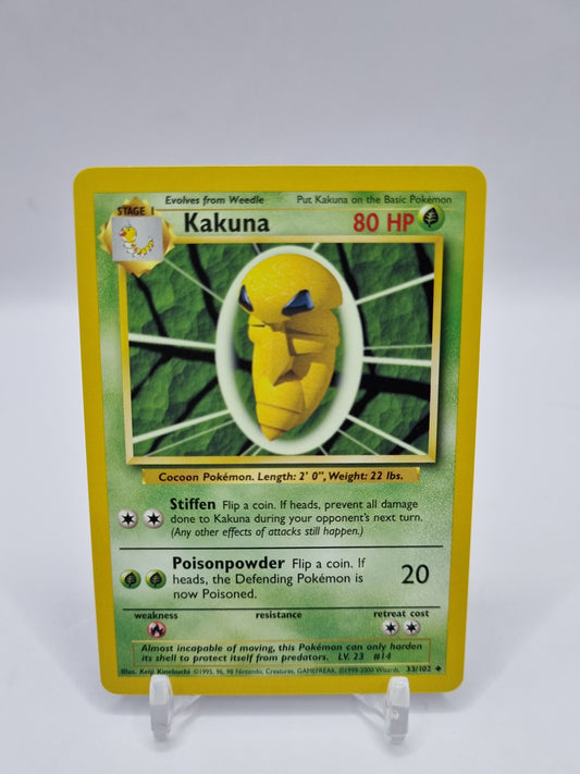 Kakuna 1999-2000 4th Print Base Set 33/102