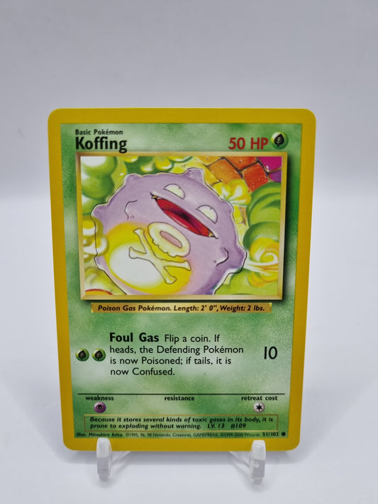 Koffing 1999-2000 4th Print Base Set 51/102
