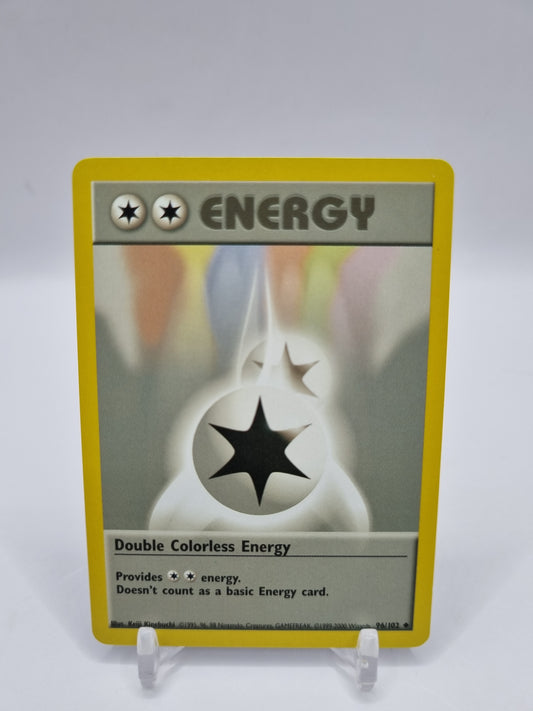 Double Colorless Energy 1999-2000 4th Print 96/102