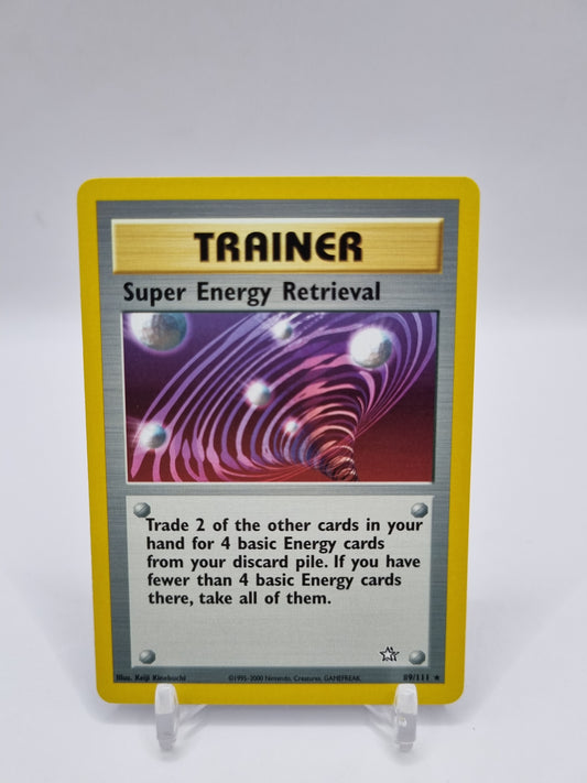 Super Energy Retrieval Rare Neo Genesis 89/111