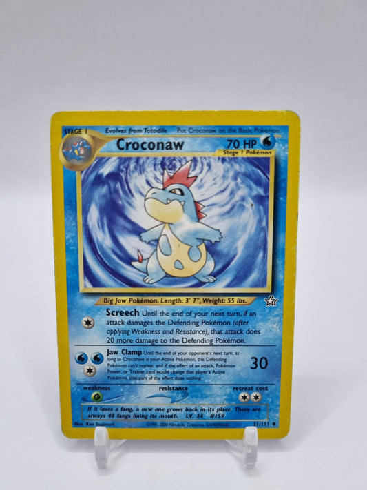 Croconaw Neo Genesis 31/111