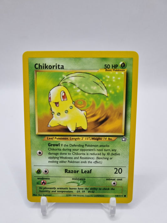 Chikorita Neo Genesis 54/111