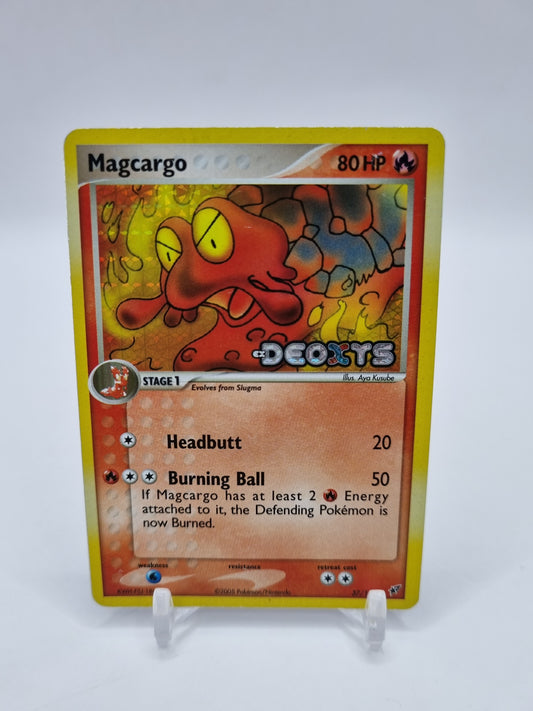 Magcargo Reverse Holo Stamped Ex Deoxys 37/107