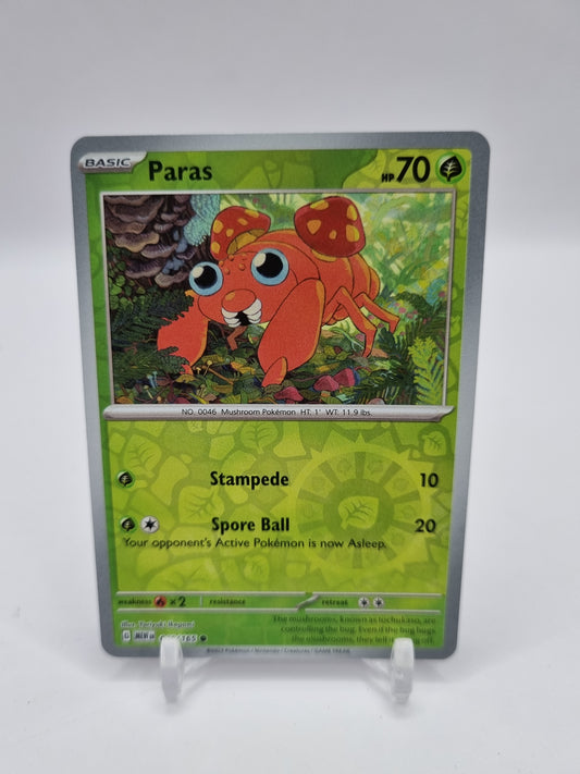 Paras Reverse Holo 151 046/165