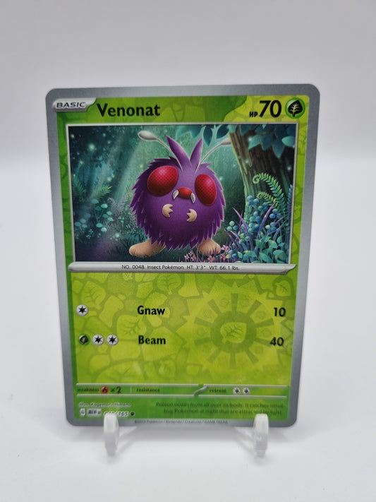 Venonat Reverse Holo 151 048/165