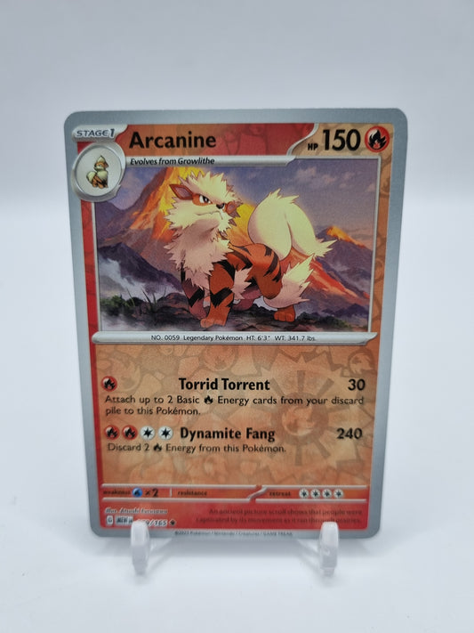Arcanine Reverse Holo 151 059/165