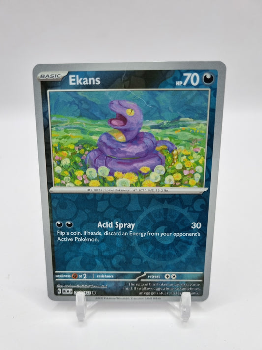 Ekans Reverse Holo 151 023/165