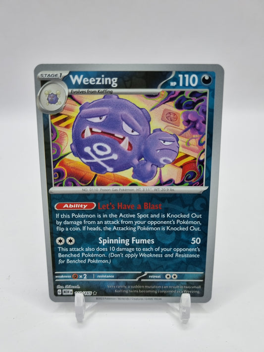 Weezing Reverse Holo 151 110/165