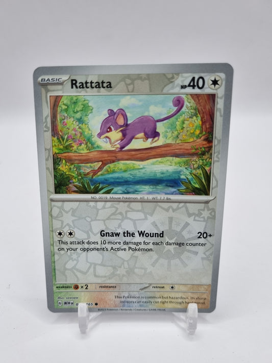 Rattata Reverse Holo 151 019/165