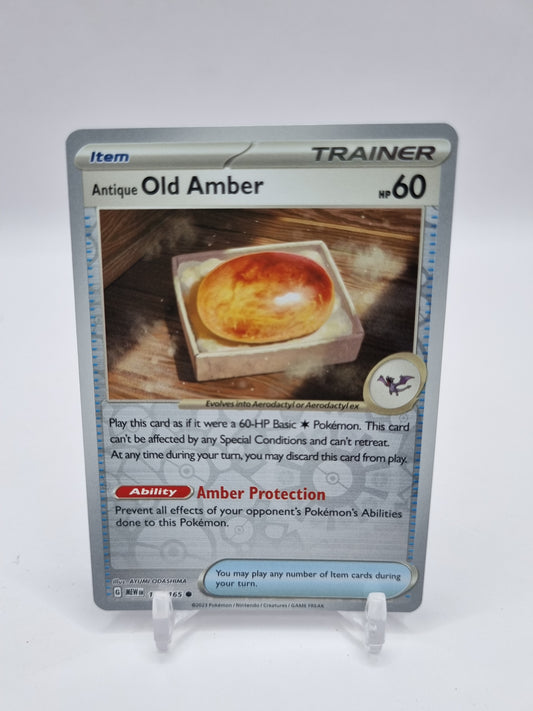 Antique Old AMber Reverse Holo 151 154/165