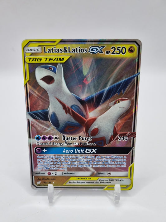 Latias & Latios Gx Team Up 113/181