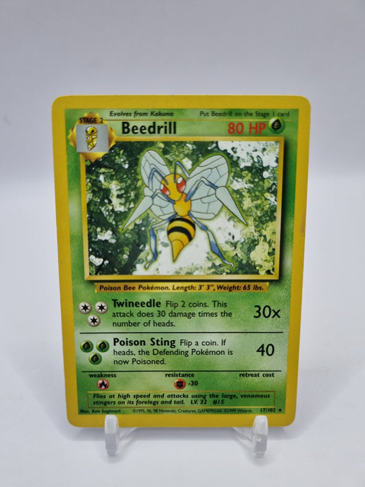 Beedrill Rare Base Set 17/102