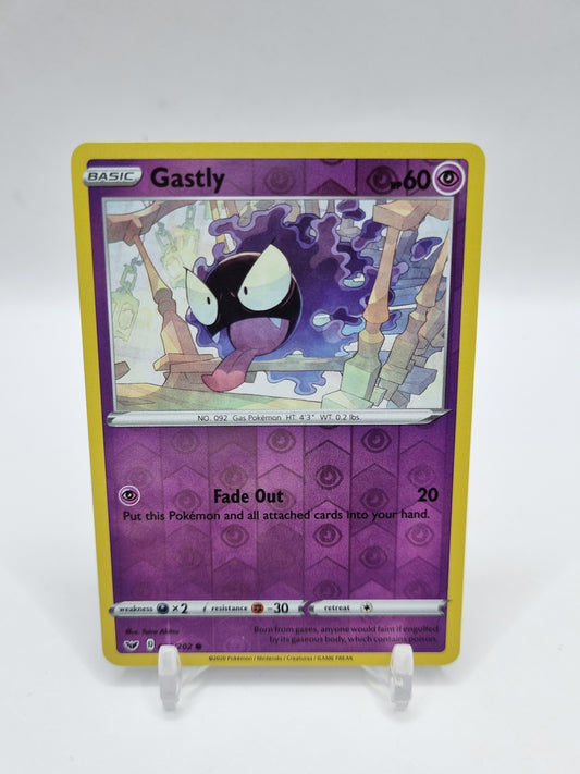 Gastly Reverse Holo Sword & Sheild Base Set 083/202