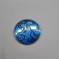 Alolan Ninetales ( Cracked Ice Blue ) Official Pokemon Coin