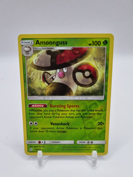 Amoonguss Reverse Holo Unified Minds 14/236