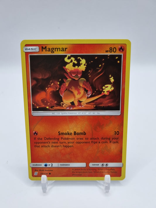 Magmar Reverse Holo Unified Minds 21/236