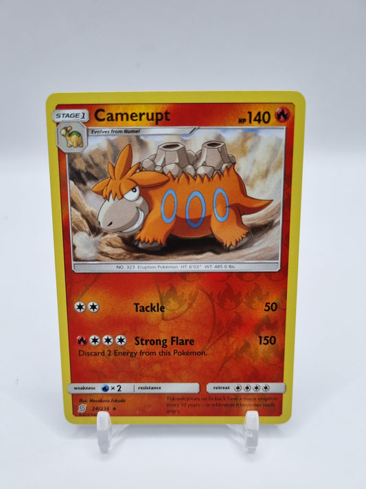 Camerupt Reverse Holo Unified Minds 24/236