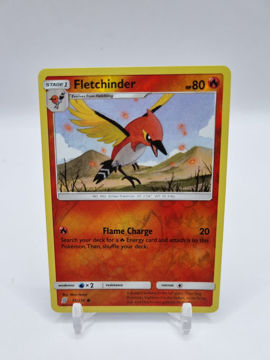 Fletchinder Reverse Holo Unified Minds 31/236