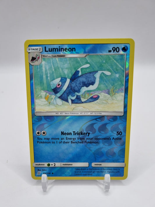 Lumineon Reverse Holo Unified Minds 40/236