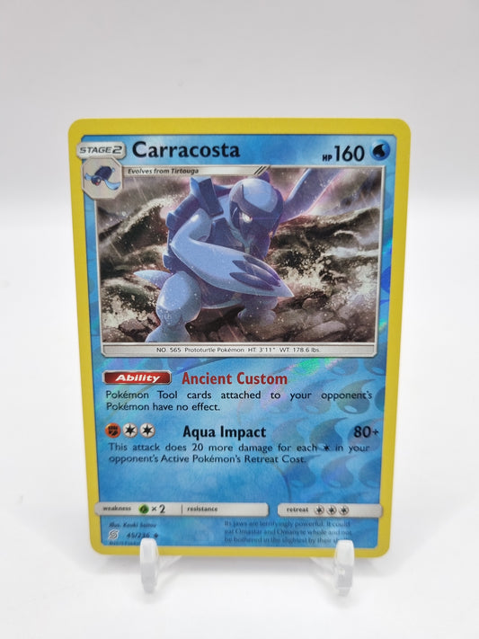 Carracosta Reverse Holo Unified Minds 45/236