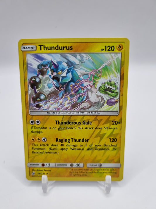 Thundurus Reverse Holo Unified Minds 68/236