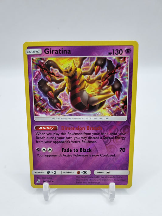 Giratina Reverse Holo Unified Minds 86/236