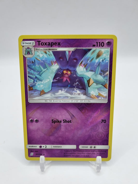 Toxapex Reverse Holo Unified Minds 97/236
