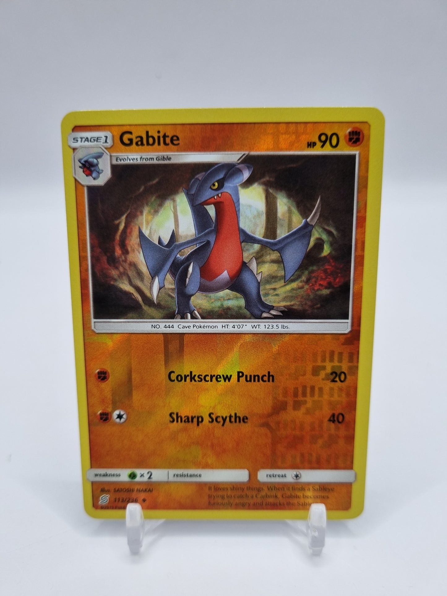 Gabite Reverse Holo Unified Minds 113/236