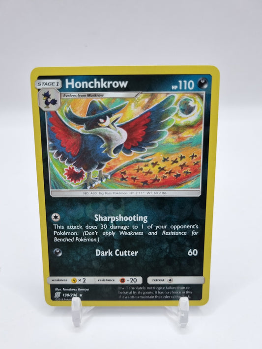 Honchkrow Reverse Holo Unified Minds 130/236