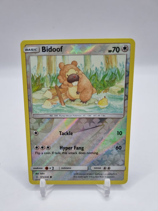 Bidoof Reverse Holo Unified Minds 171/236