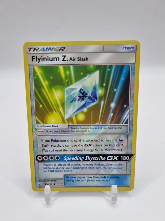 Flyinium Z Air Slash Reverse Holo Unified Minds 195/236