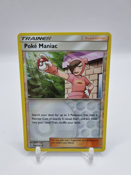 Poke Maniac Reverse Holo Unified Minds 204/236