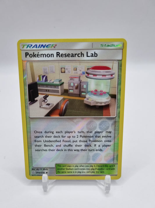 Pokemon Research Lab Reverse Holo Unified Minds 205/236