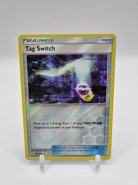 Tag Switch Reverse Holo Unified Minds 209/236
