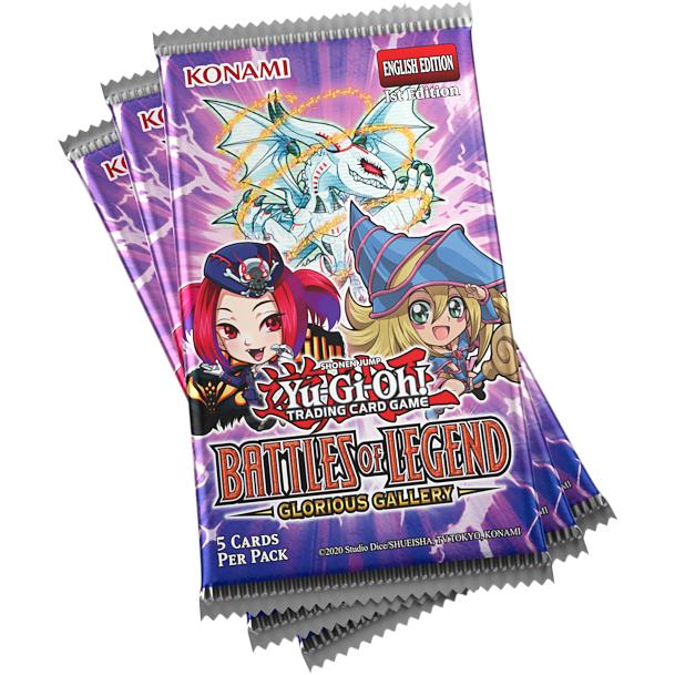 Yugioh! Battles of Legend Glorious Gallery Tuck Box