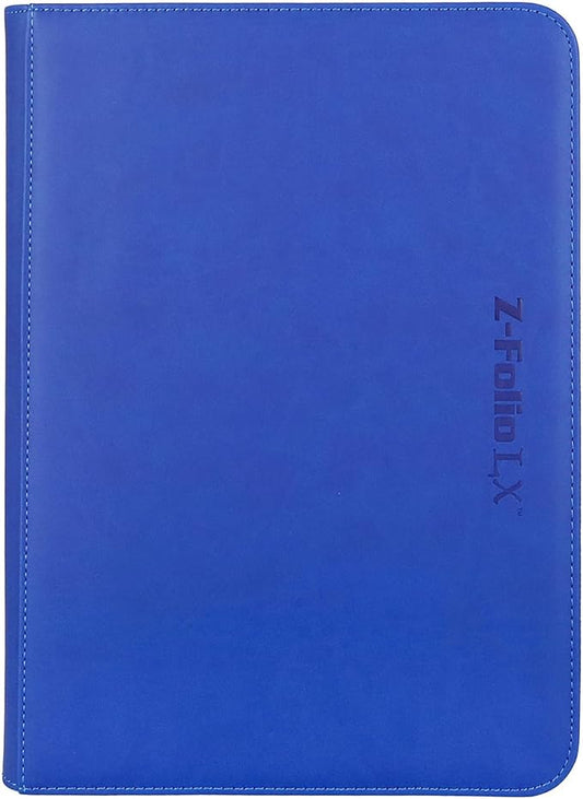 BCW Zipper-Folio 9-Pocket LX Album - Blue